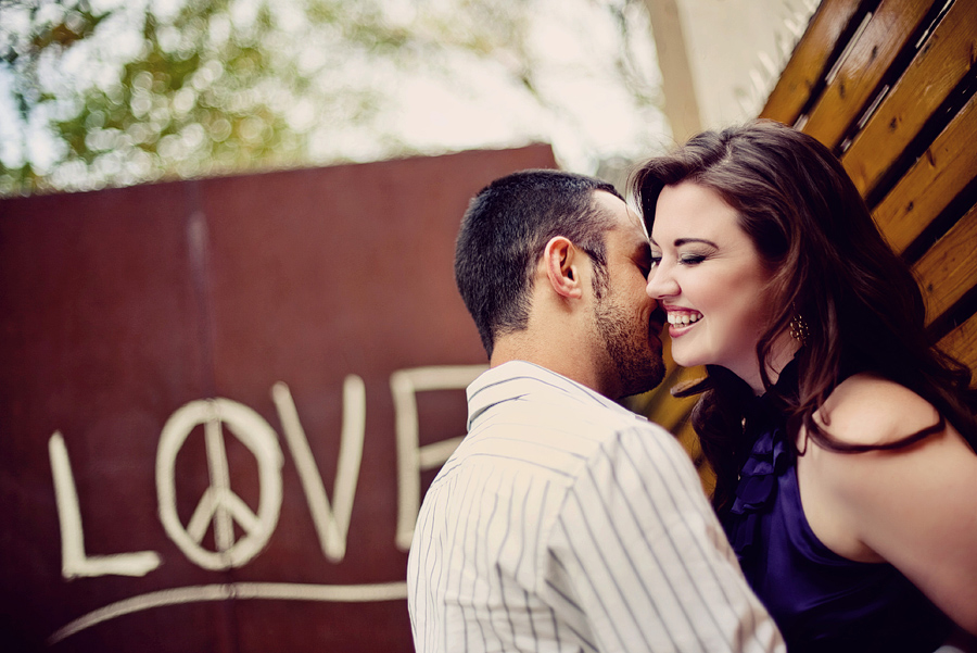 nicole and casey engagement images deep ellum engagement session images with table4 photography