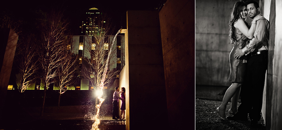 nicole and casey engagement images deep ellum engagement session images with table4 photography