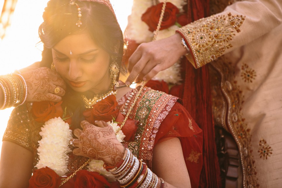 outdoor indian wedding in austin