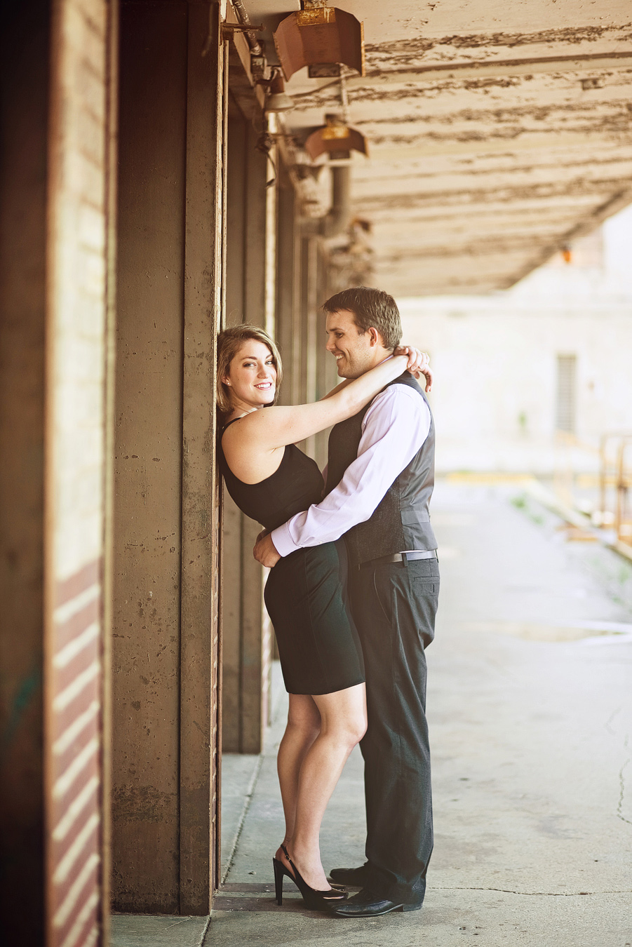 downtown fort worth engagement pictures
